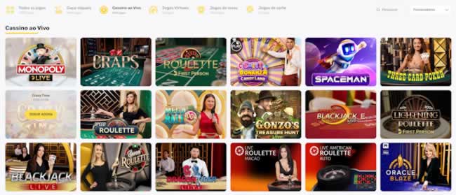 Jogos de cassino grátis